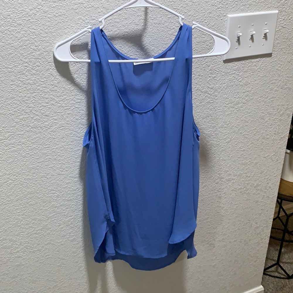 Chiffon material tank top